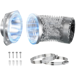 JEEVONY Magnetic Coupling Airtight Seal Dryer Vent Connector Kit