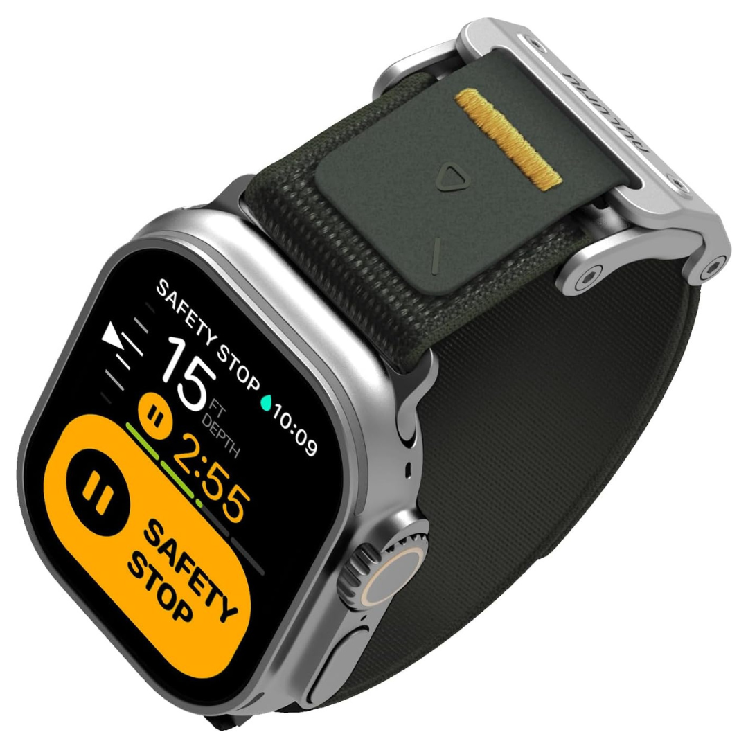 Apple Watch Band With Magnetic Dual Buckle