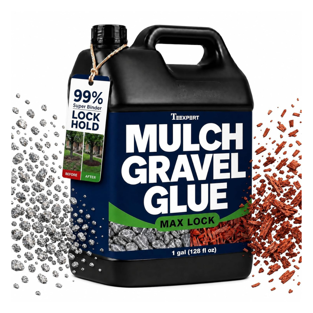 1-Gallon Mulch Gravel Glue For Landscaping