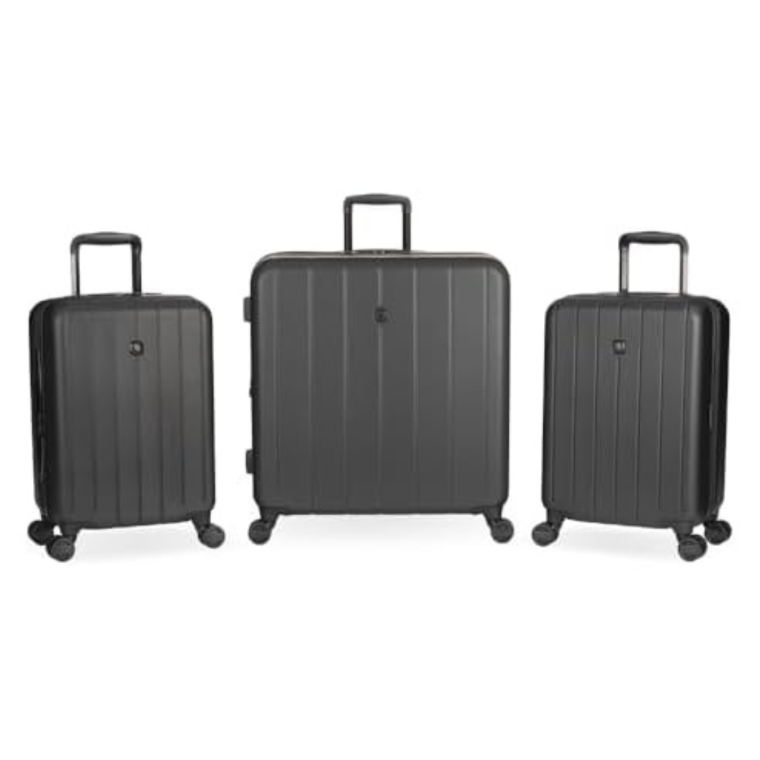3-Piece SwissGear Expandable Spinner Luggage (19"/19"/25")