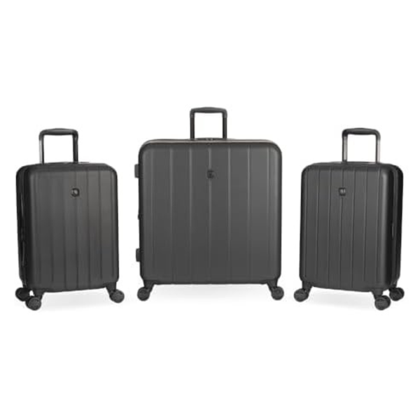 3-Piece SwissGear Expandable Spinner Luggage (19"/19"/25")
