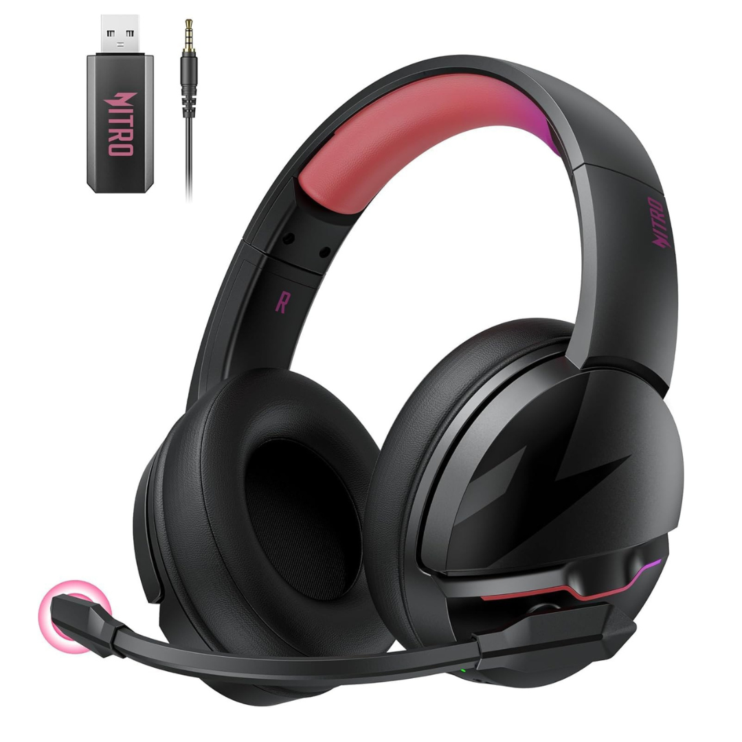 Acer Wireless Bluetooth 5.3 Gaming Headset W/ Noise Canceling Mic