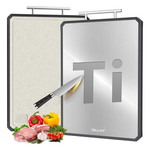 16.3'' X 11'' Double Sided Non Toxic Titanium Kitchen Cutting Board