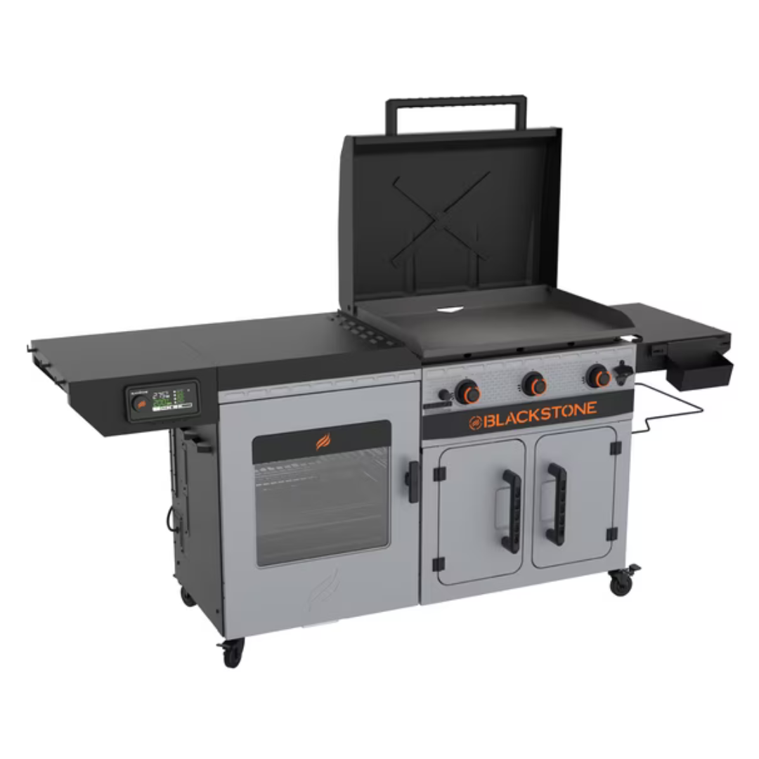 28" Blackstone Bronco 3-Burner Outdoor Flat Top Griddle Combo