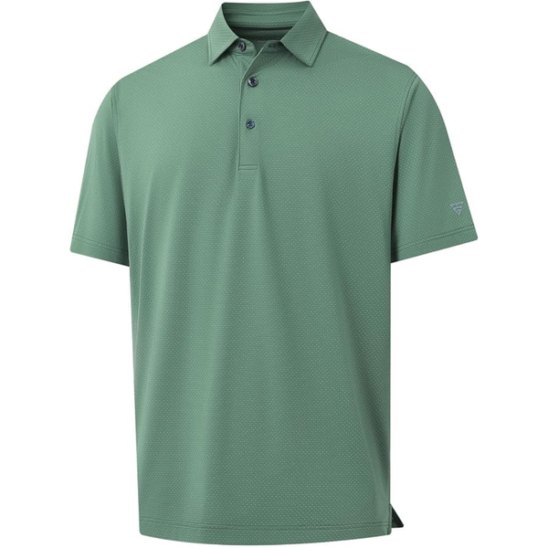 Men's Moisture Wicking Dry Fit Stretch Golf Polo Shirt (Various Color)