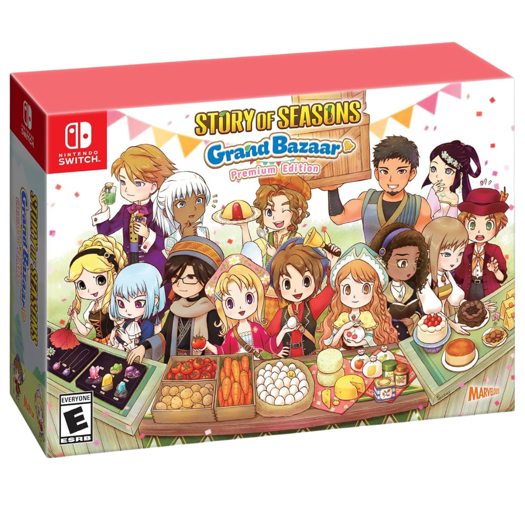 Story Of Seasons: Grand Bazaar Premium Edition For Nintendo Switch
