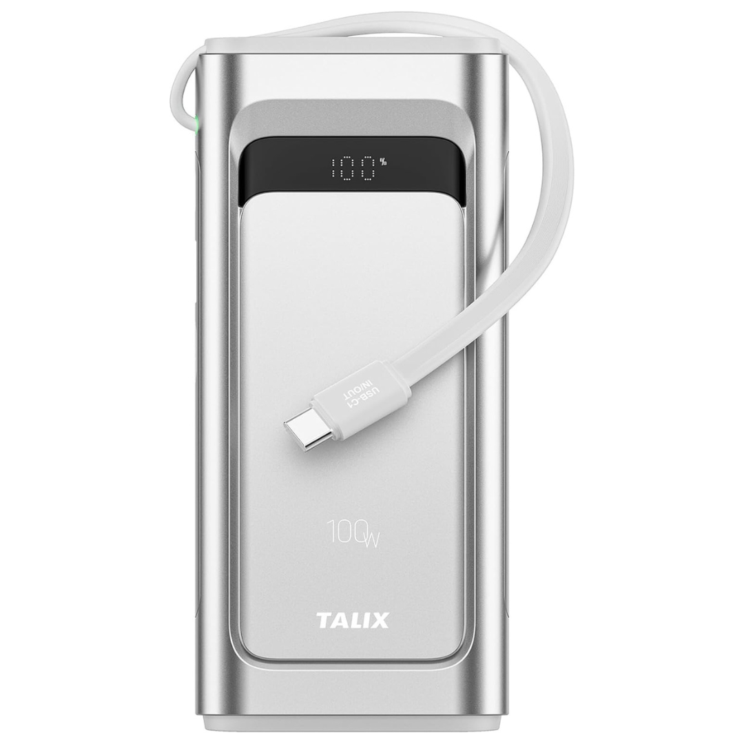TALIX Portable 100W 10000mAh Power Bank