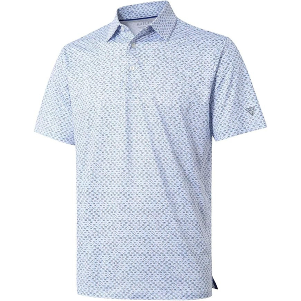 Men's UPF 30+ Dry-Fit Performance Golf Polo Shirts (Various)