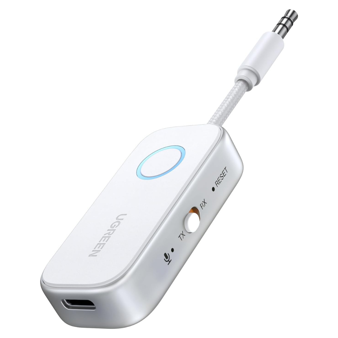 UGREEN Airplane 2-in-1 Bluetooth 6.0 Transmitter Receiver
