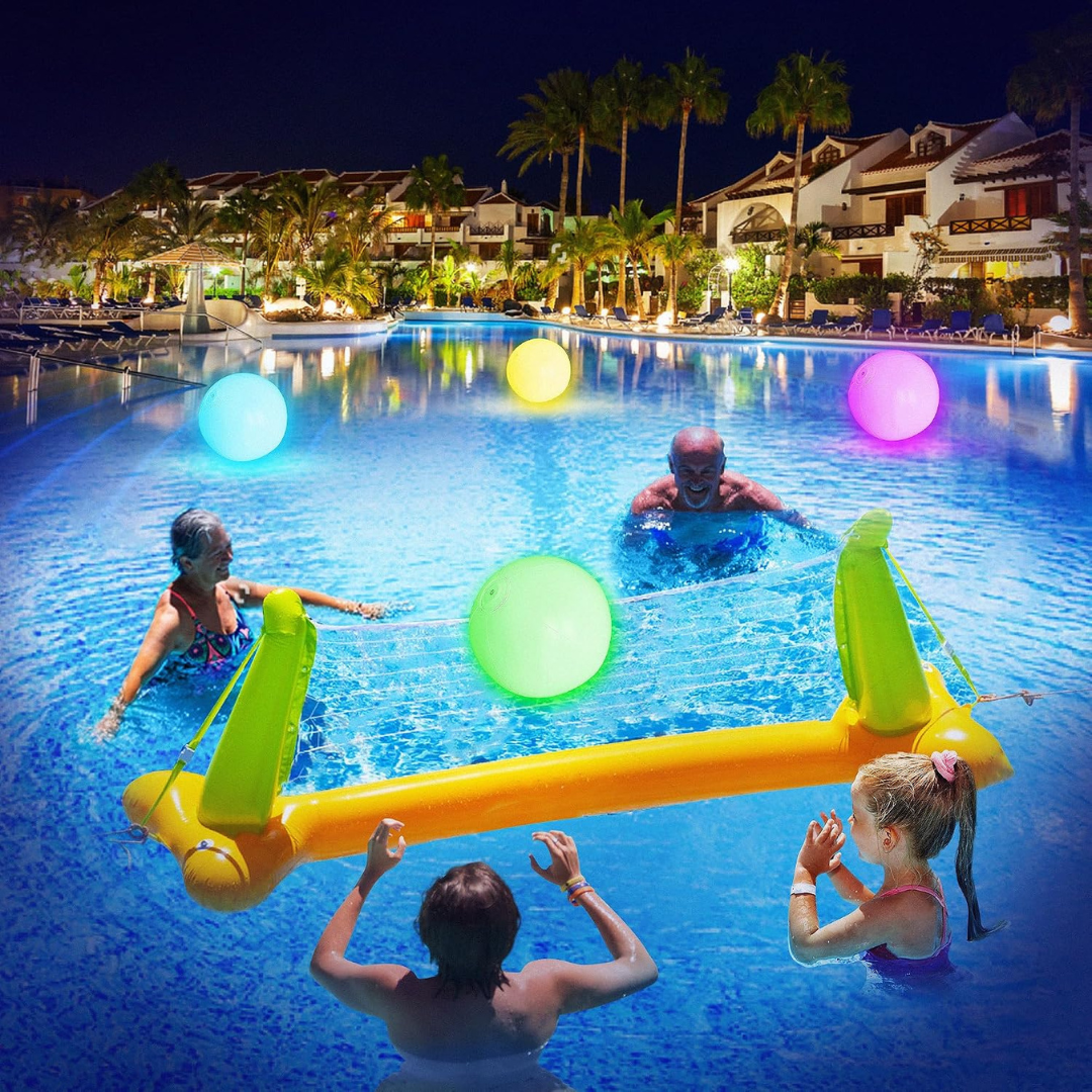 KIRALUMI 16" LED Beach Ball (1-Ball Set)