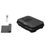 Vibration Plate Exercise Machine W/ 4-Resistance Bands (400 lbs Capacity)