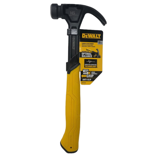 Dewalt 16 oz Smooth Face Curve Claw Hammer