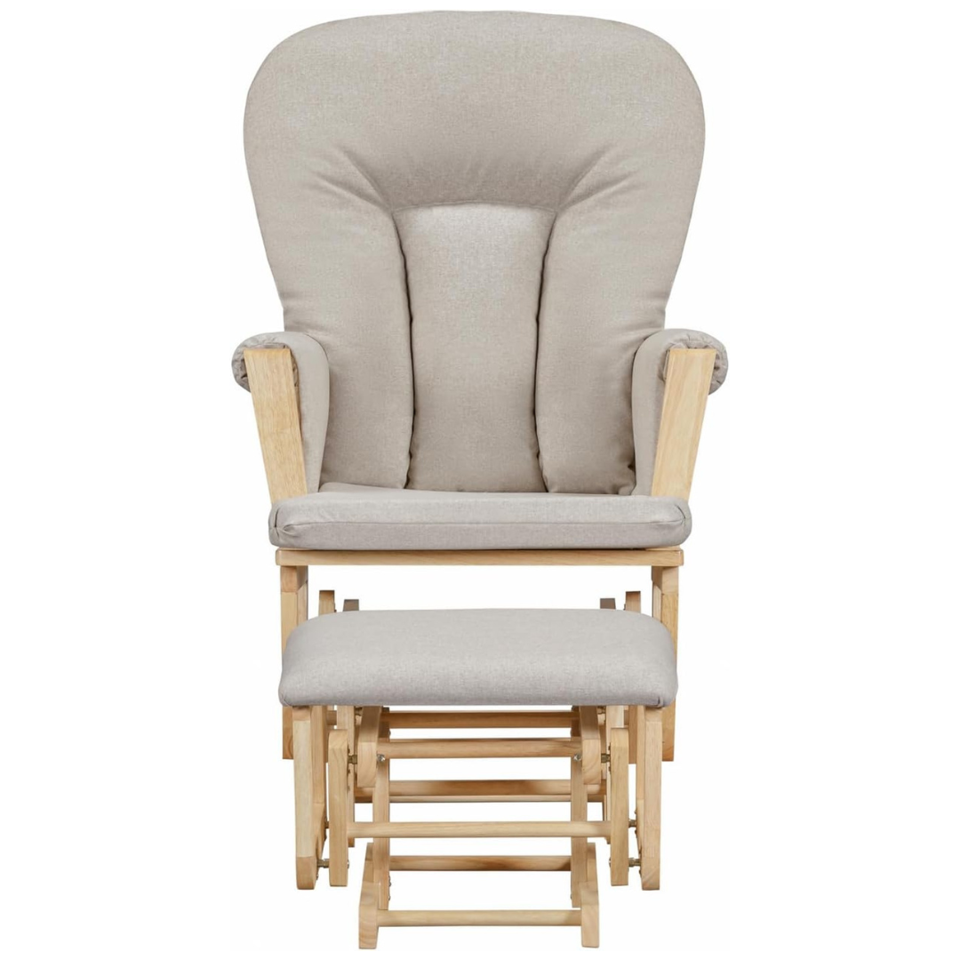 Suite Bebe Contempo Wooden Glider & Ottoman
