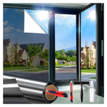 17.5" X 78.7" One Way Sun Blocking Window Privacy Film