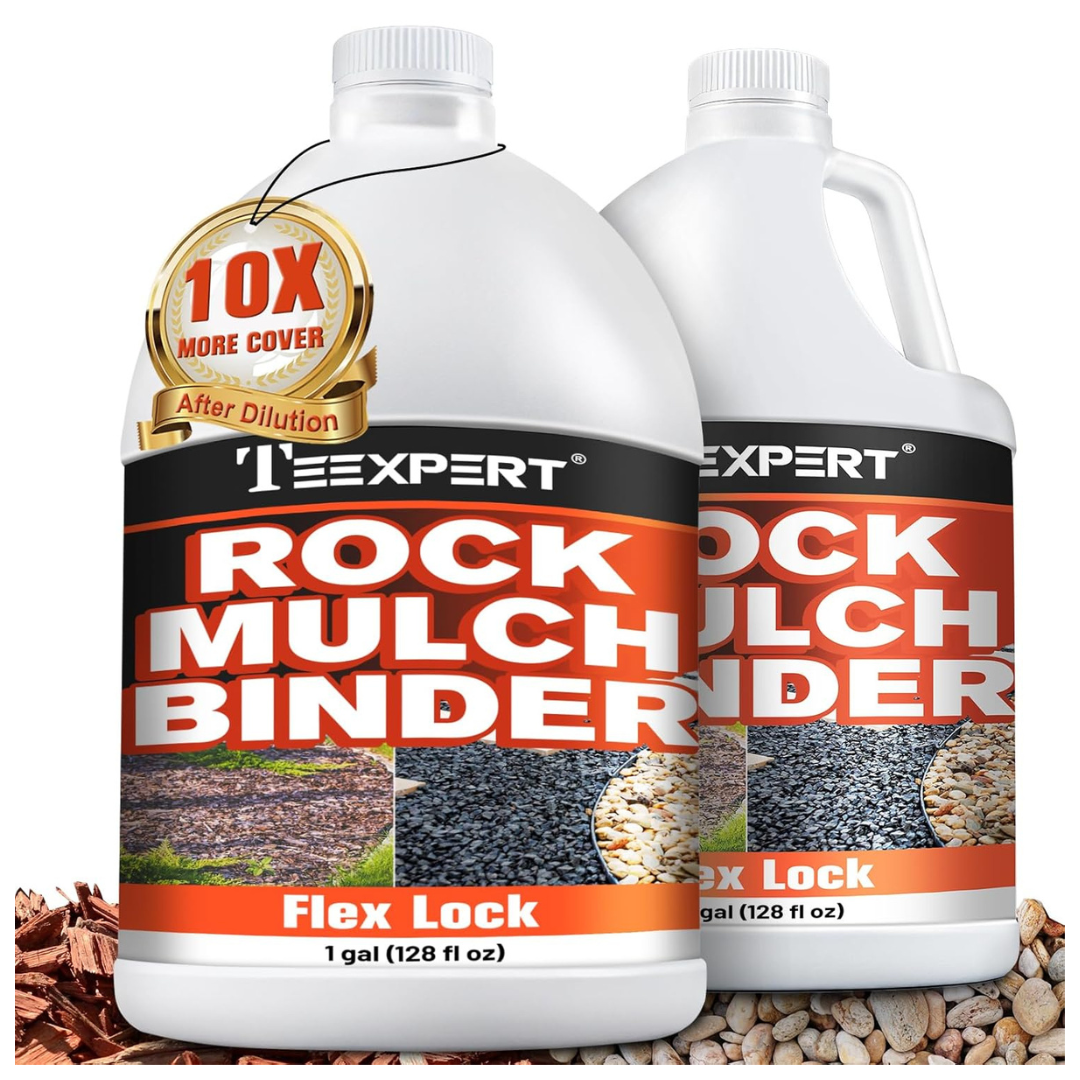 2-Gallon Teexpert Mulch And Rock Glue For Landscaping