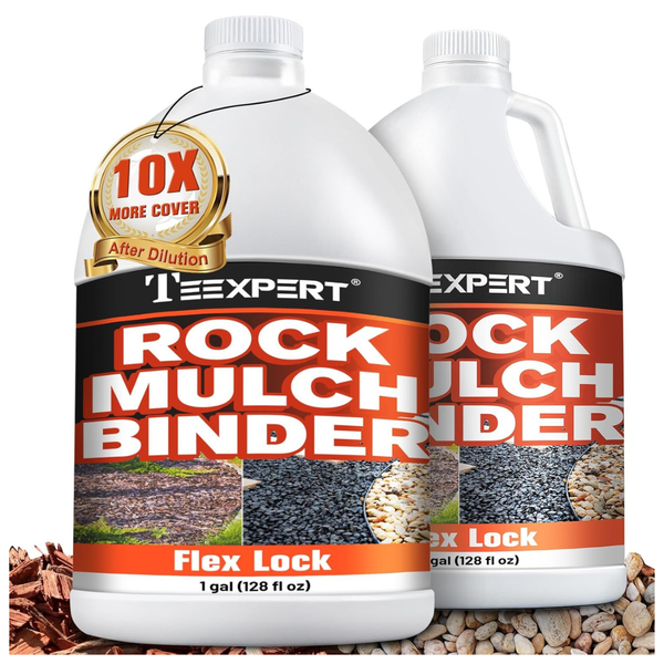 2-Gallon Teexpert Mulch And Rock Glue For Landscaping
