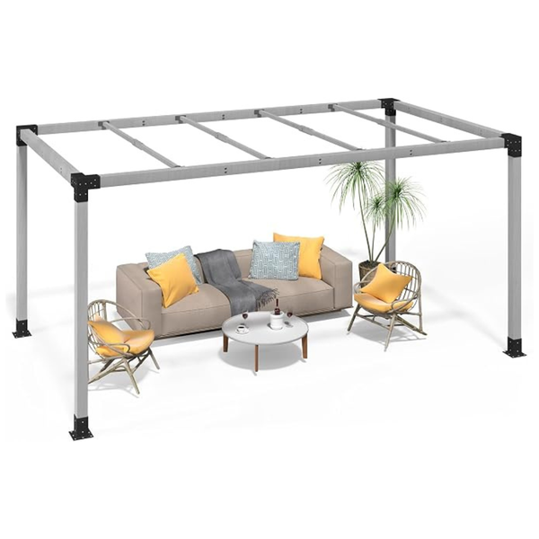 10x13-Ft Outdoor Wooden Pergola