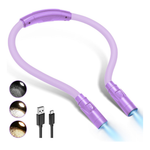 LUXJET Bendable Neck Reading Light W/ 3-Lighting Modes