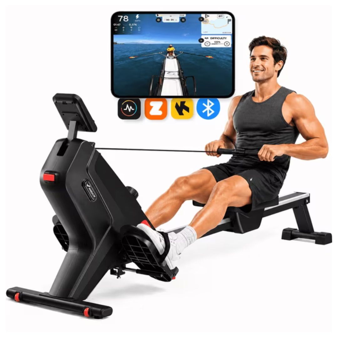MERACH R05B3 Indoor Foldable Magnetic Rowing Machines With 16 Levels Resistance