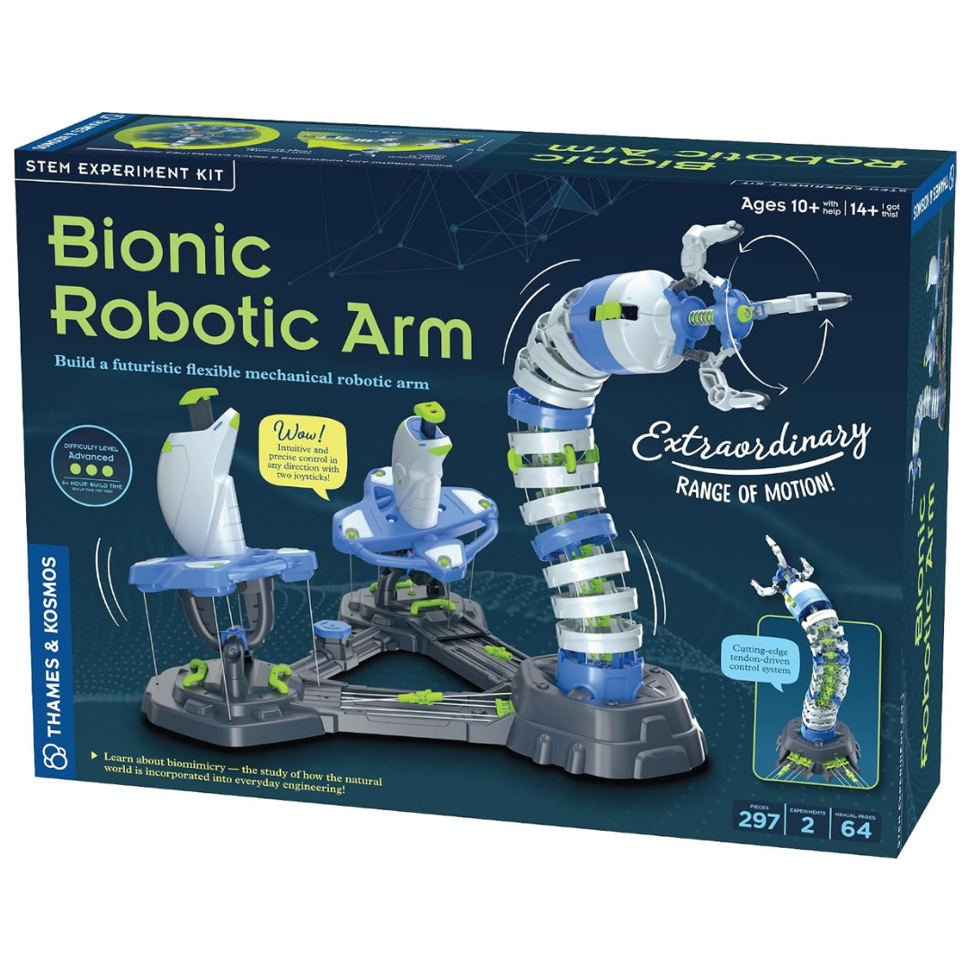 Thames & Kosmos Bionic Robotic Arm STEM Experiment Kit
