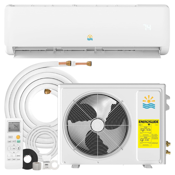 EXNOS 12000 BTU Mini Split AC & Heating System