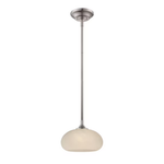 Designers Fountain Tinted Glass Eco-Gem LED Medium Hanging Pendant Light