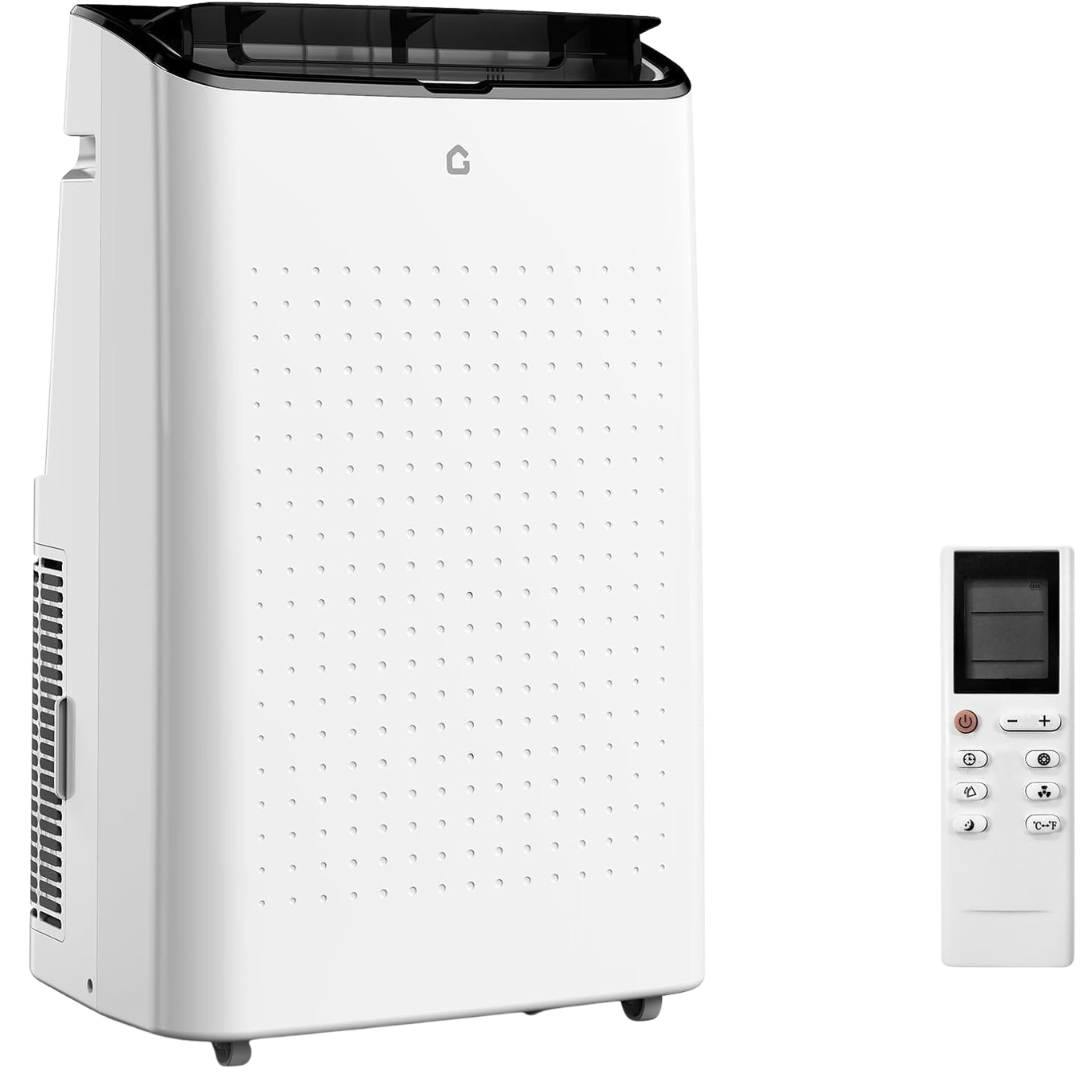 Garvee 14000 BTU Portable Air Conditioner W/ Window Kit & Remote Control