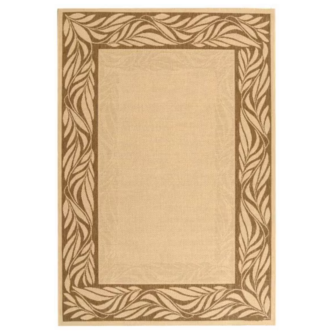 5'3" X 7'7" Safavieh Courtyard Micah Floral Indoor/Outdoor Area Rug