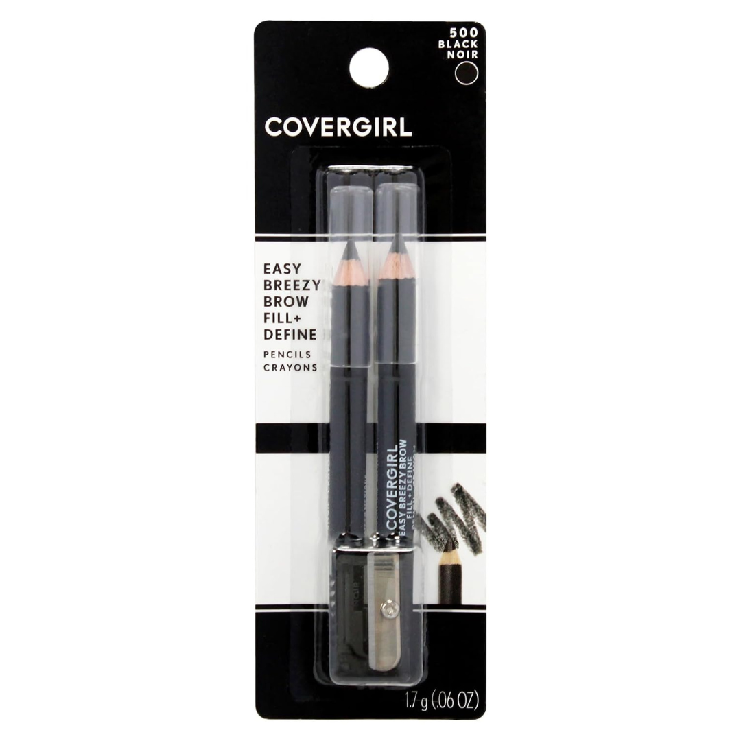 2-Count Covergirl Fill + Define Brow Pencil With Sharpener