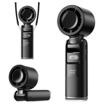 Lerat 3-in-1 Portable Handheld Turbo Fan W/LED Display & Flashlight (2 Colors)