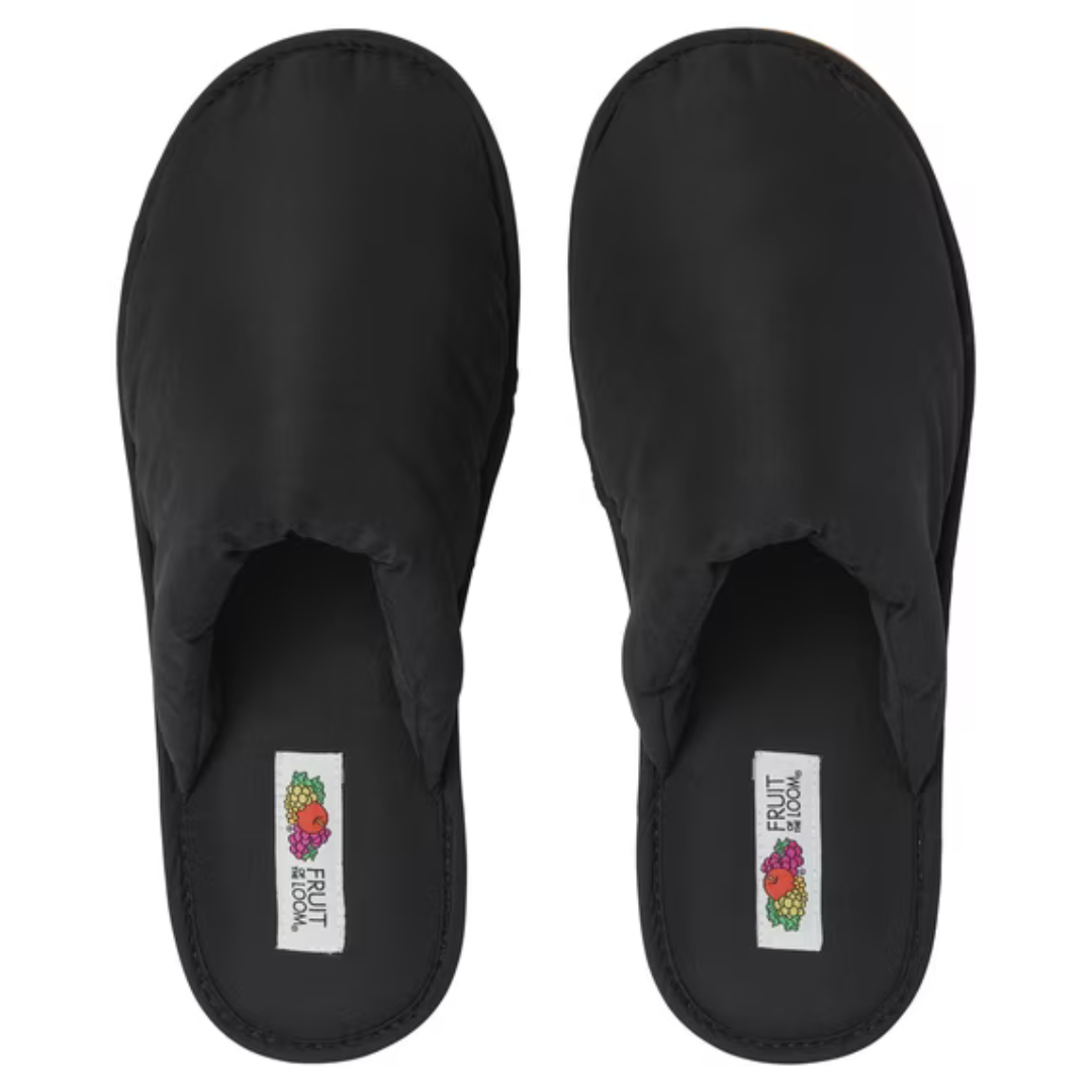 Fruit Of The Loom Men's Padded Slip-On Slippers ( 3 Colors)