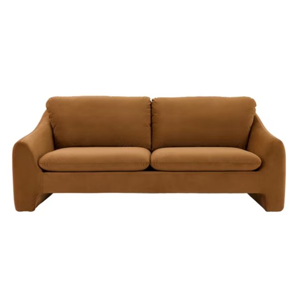 Better Homes & Gardens Emerson Sofa (Ochre Velvet)