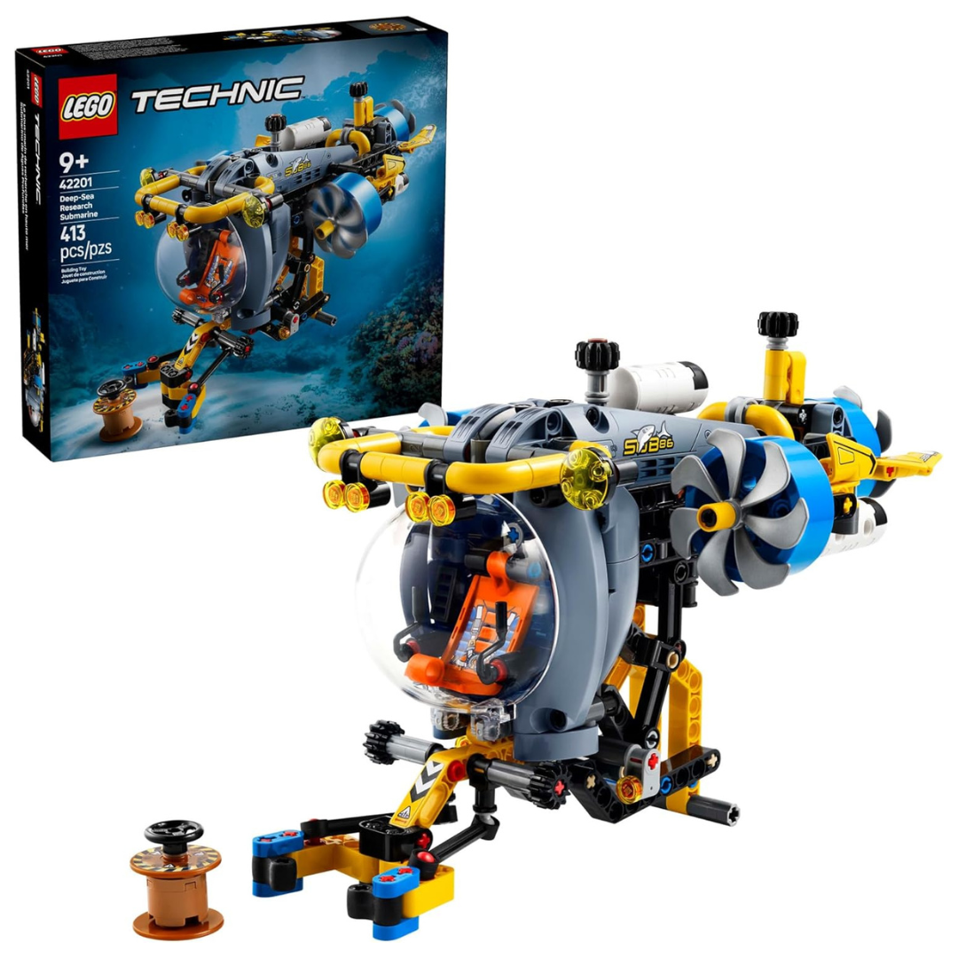 LEGO Technic Deep-Sea Research Submarine Toy (42201)