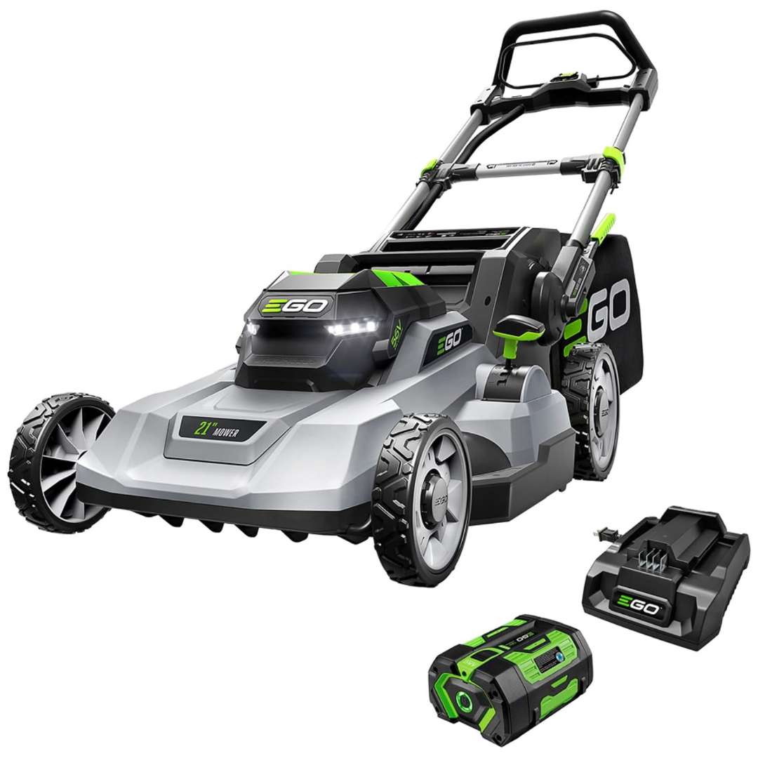 21" EGO POWER+ 56V Brushless Push Lawn Mower W/ 6.0Ah Battery & Charger