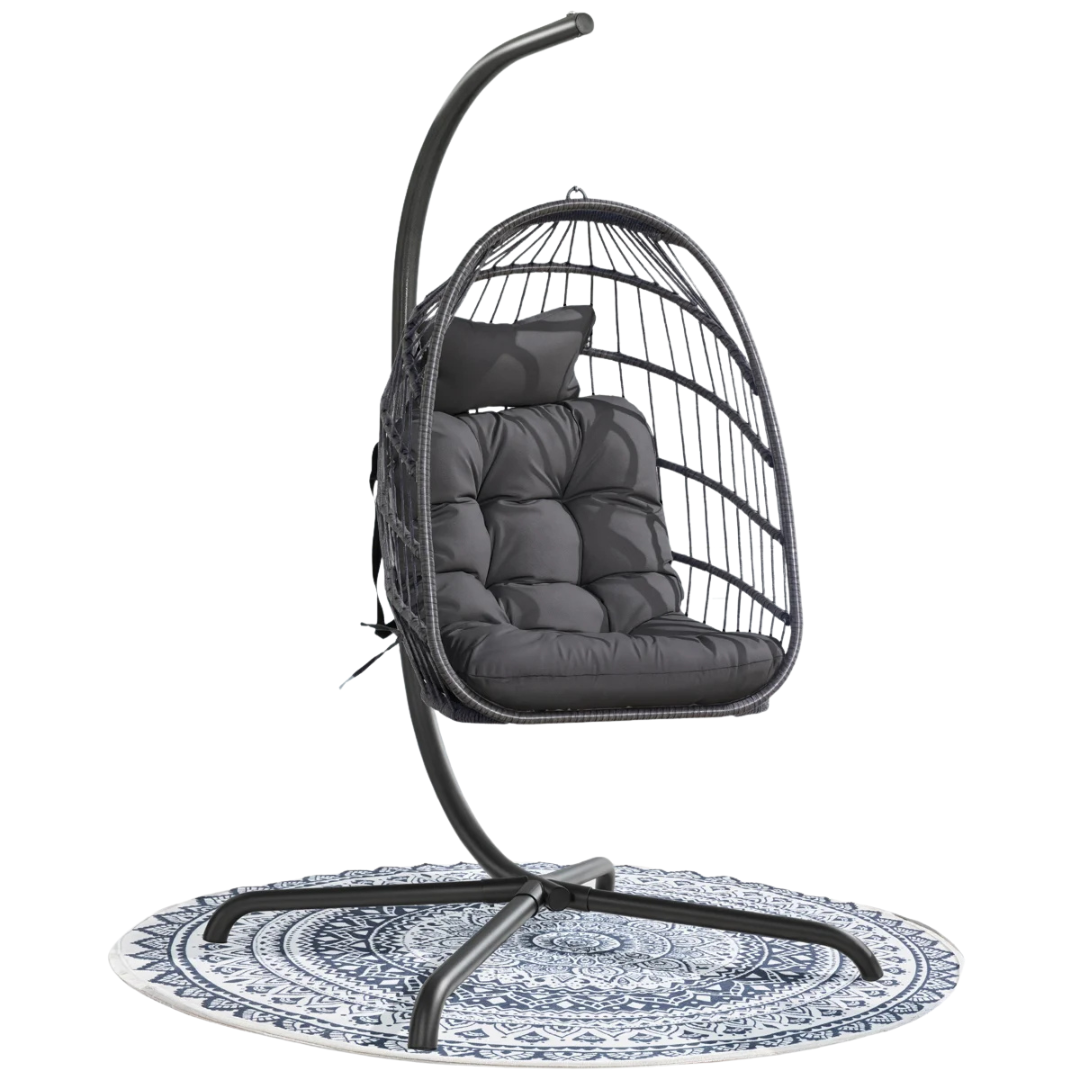 Dakota Fields Chingford Hanging Egg Chair with Stand