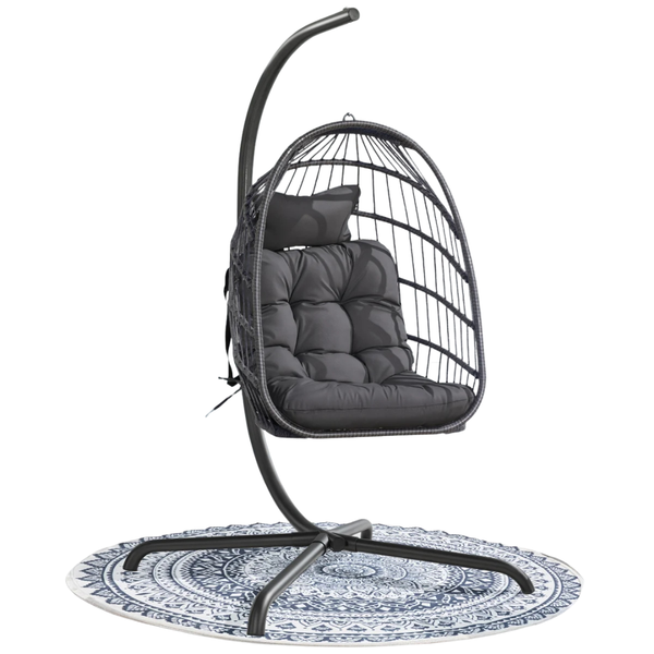 Dakota Fields Chingford Hanging Egg Chair with Stand