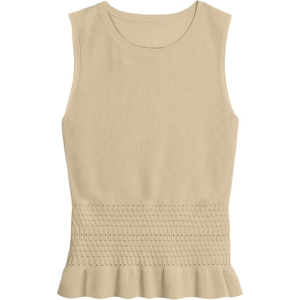 Magritta Women's Crochet Vest Crewneck Tank Tops (Various)