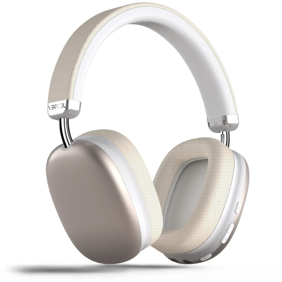 Over Ear Bluetooth Headphones with 4 Noise Cancelling Mics [Open Box]