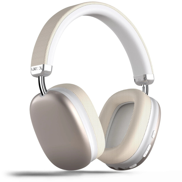 Over Ear Bluetooth Headphones with 4 Noise Cancelling Mics [Open Box]