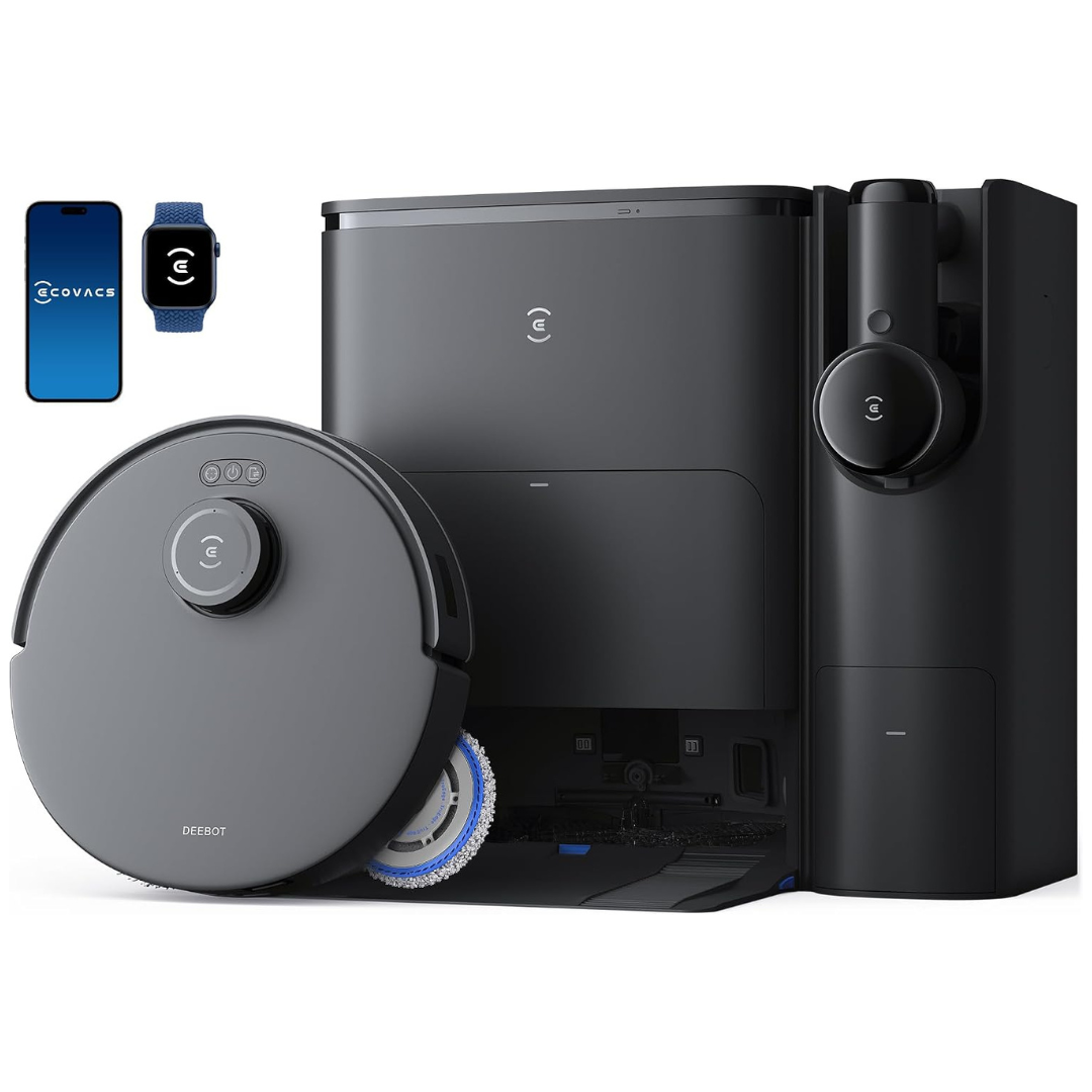 Ecovacs Deebot T30S 11000Pa Robot Vacuum & Mop with Handheld Vacuum