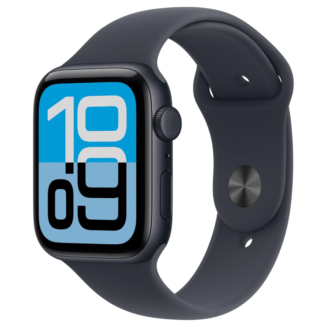 Apple Watch SE 3 [GPS + Cellular] 44mm Smartwatch (Midnight M/L)