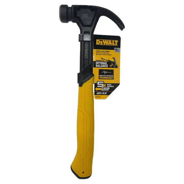 Dewalt 16 oz Smooth Face Curve Claw Hammer