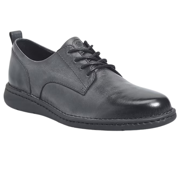 Born Todd Plain Toe Oxfords Shoes (Black Or Brown)