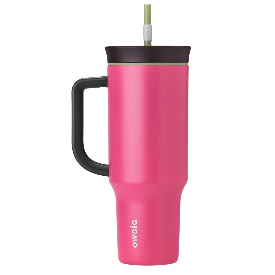 40-Oz Owala Tumbler Stainless Steel Water Bottle
