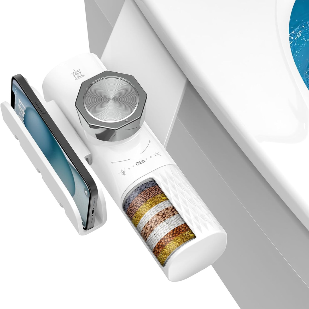 Ultra-Slim Bidet Attachment With Filter