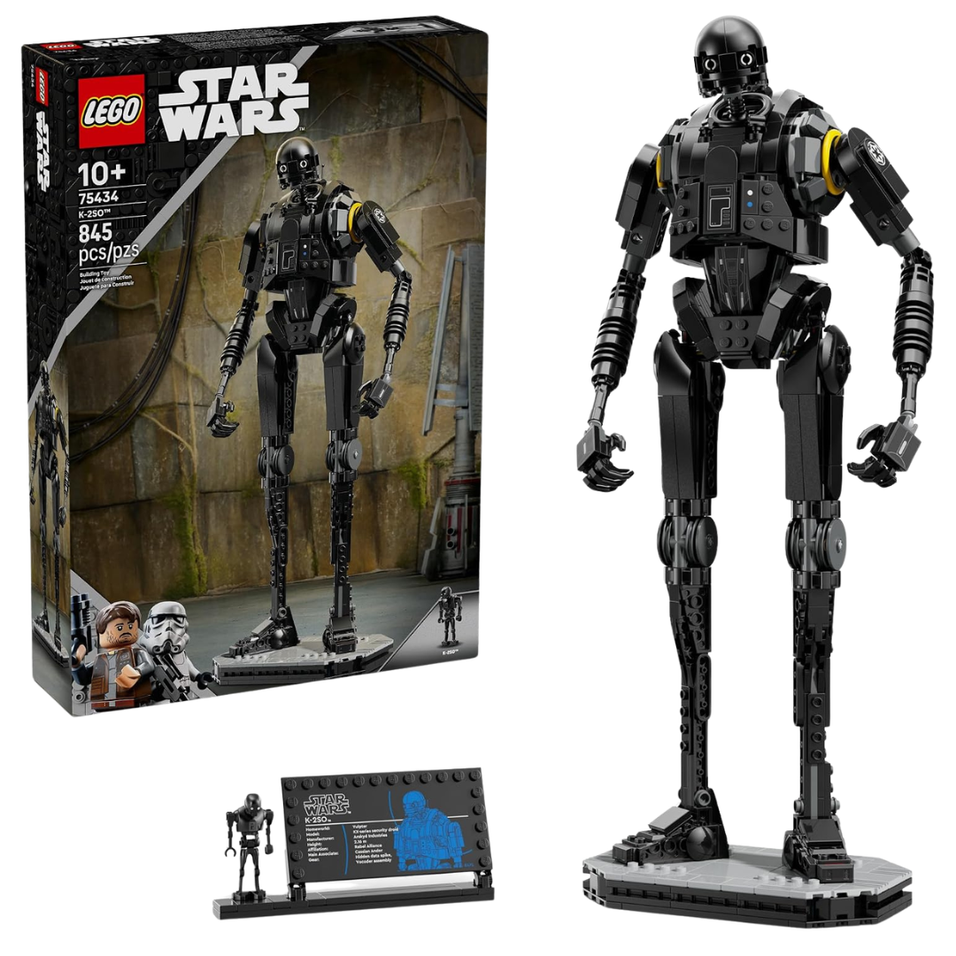 845-Piece LEGO Star Wars Andor K-2SO Security Droid Building Toy (75434)