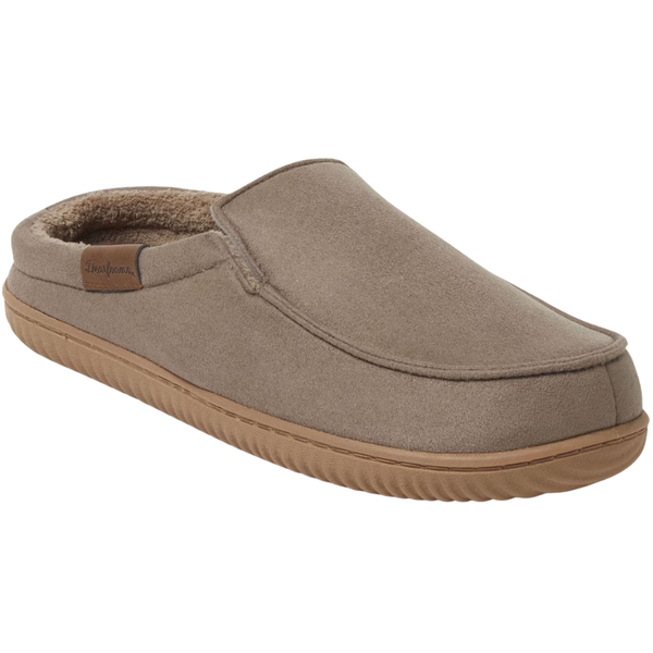 Dearfoam's Cozy Comfort Men's Notch Clog Slippers