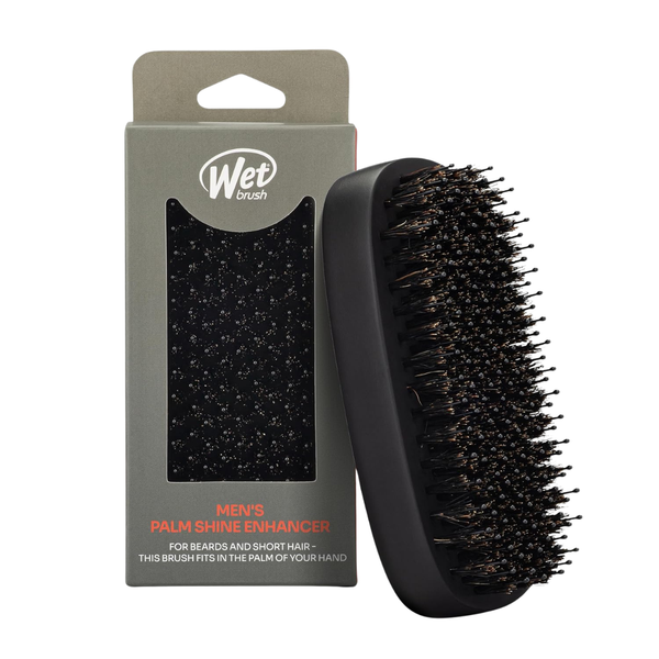 Wet Brush Shine Enhancer Palm Boar Bristle Hair Brush