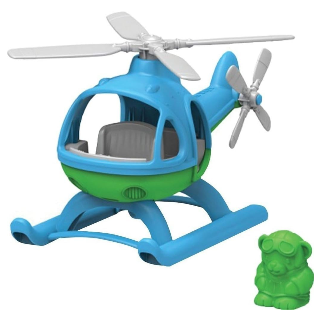 Green 100 Recycled Plastic Eco-Friendly Helicopter
