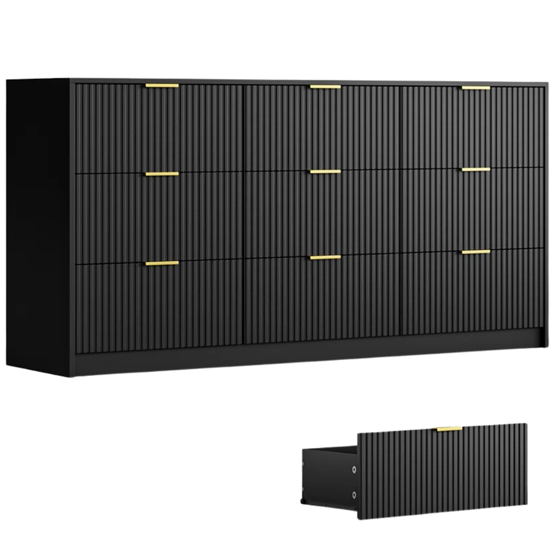 Mercer41 Aphan 63" W 9-Drawer Dresser